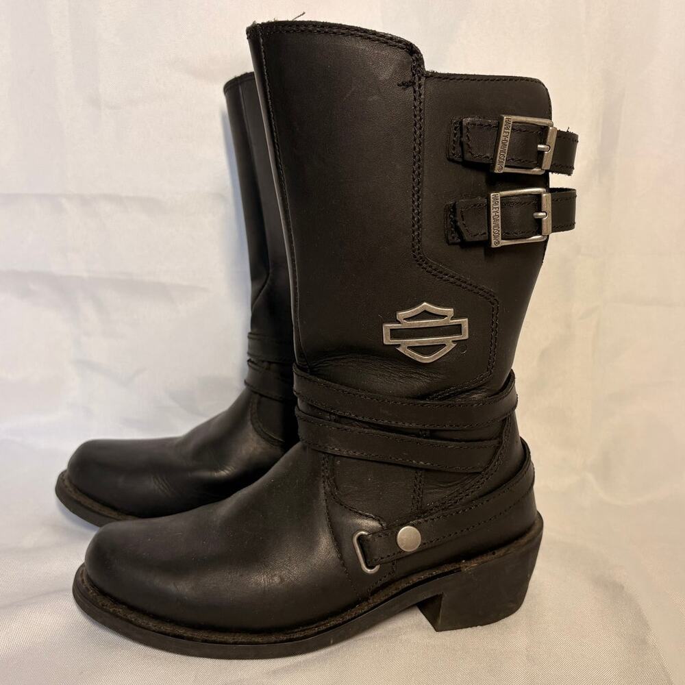 Harley-Davidson Women's Kayleigh Black Boots size 5.5